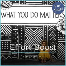 EffortBoost.com - Good premium domain marketplace